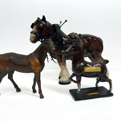 Sale Photo Thumbnail #398: MELBA WARE HORSES, MID-20TH CENTURY