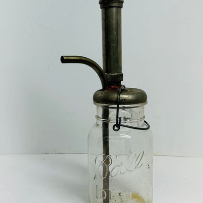 Sale Photo Thumbnail #172: BALL GLASS LIQUID DISPENSER, MID-20TH CENTURY