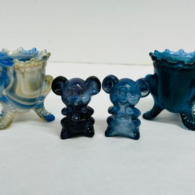 Sale Photo Thumbnail #18: BOYD ART GLASS SLAG GLASS COLLECTION