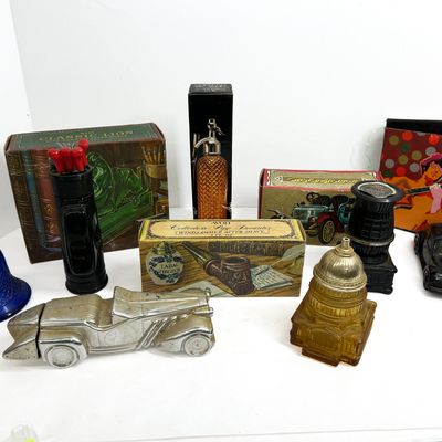 Sale Photo Thumbnail #491: AVON GLASS FRAGRANCE DECANTERS, 1960s-1970s
