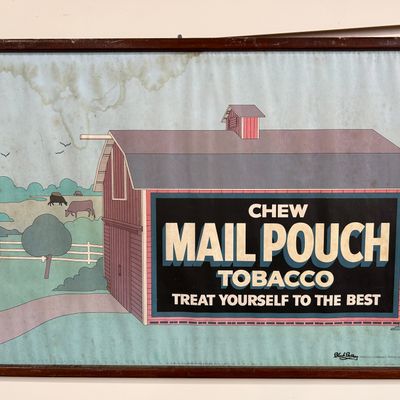 Sale Photo Thumbnail #329: BLOCH BROTHERS MAIL POUCH PAPER PRINT, C. 1950