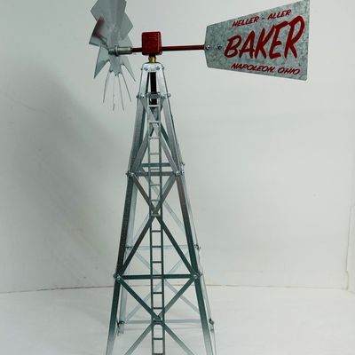 Sale Photo Thumbnail #251: HELLER-ALLER BAKER STEEL WINDMILL, VINTAGE
