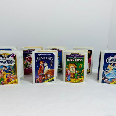 Sale Photo Thumbnail #144: MCDONALD'S DISNEY MINIATURE VHS TOYS, 1990S