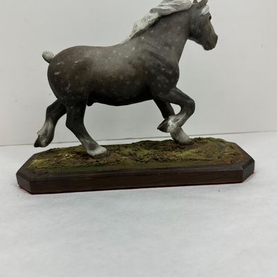 Sale Photo Thumbnail #391: F.W. EUSTIS RESIN HORSE, 1975