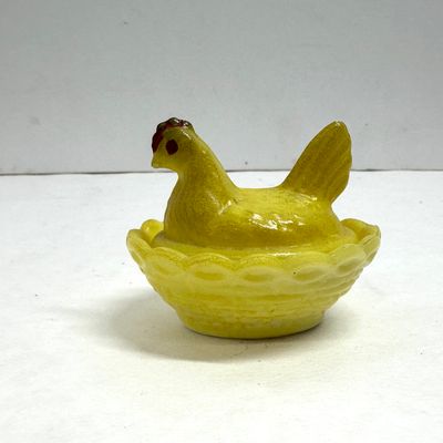 Sale Photo Thumbnail #85: MINI WESTMORELAND YELLOW HEN ON NEST