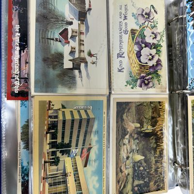 Sale Photo Thumbnail #338: AMERICANA VINTAGE POSTCARD COLLECTION, 20TH CENTURY