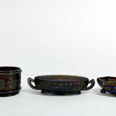 Sale Photo Thumbnail #519: NORTHWOOD AND IMPERIAL CARNIVAL GLASS