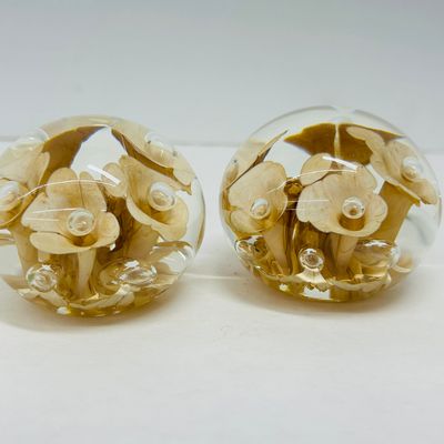 Sale Photo Thumbnail #104: BOYD GLASS PAPERWEIGHT PAIR