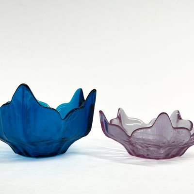 Sale Photo Thumbnail #531: VIKING EPIC TEXTURED GLASS BOWLS, 1960S