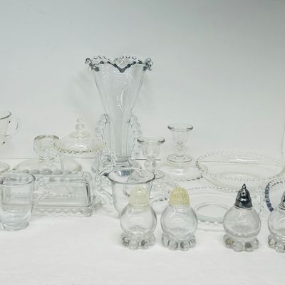 Sale Photo Thumbnail #119: IMPERIAL GLASS COMPANY CANDLEWICK COLLECTION MID-20TH CENTURY