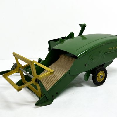 Sale Photo Thumbnail #354: Eska John Deere Model 12A Pull Type Combine Harvester Toy