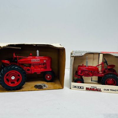 Sale Photo Thumbnail #235: ERTL TWO FARMALL TRACTORS, 1989-1990