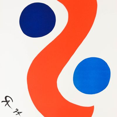 Sale Photo Thumbnail #245: Alexander Calder Lithograph Skybird