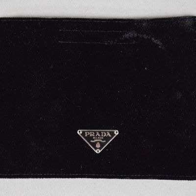 Sale Photo Thumbnail #165: Prada Black Velvet Pouch with Authenticity Card