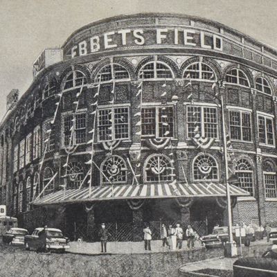 Sale Photo Thumbnail #178: Philip C. Thompson Etching Ebbets Field
