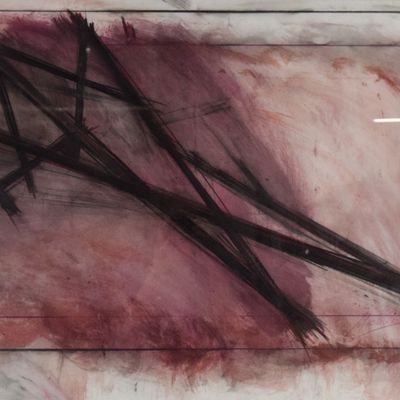 Sale Photo Thumbnail #236: Christopher Macsisak Mixed Media on Paper North Suite #1
