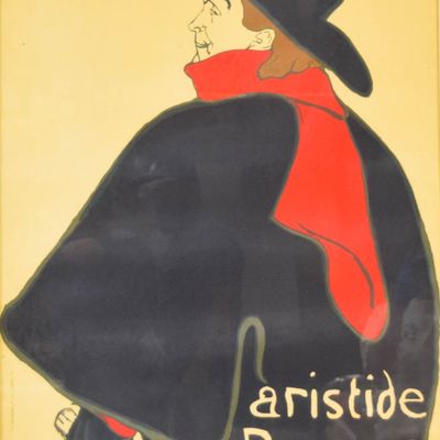 Sale Photo Thumbnail #270: After Toulouse-Lautrec Aristide Bruant Dans Son Cabaret Poster