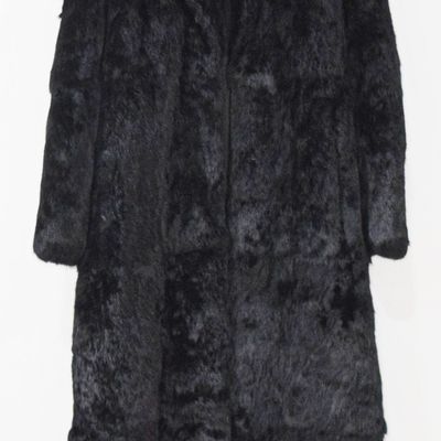 Sale Photo Thumbnail #166: Vintage Sergio Valente Full Length Black Fur Coat, Ladies Size Small