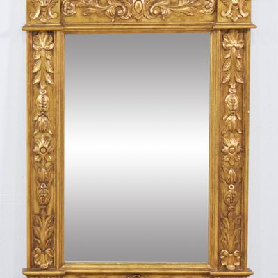 Sale Photo Thumbnail #151: Anthony Amato Neoclassical Style Giltwood Pier Mirror