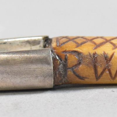 Sale Photo Thumbnail #205: Metal Marrow Scoop With Bone Handle and Hoof Terminal
