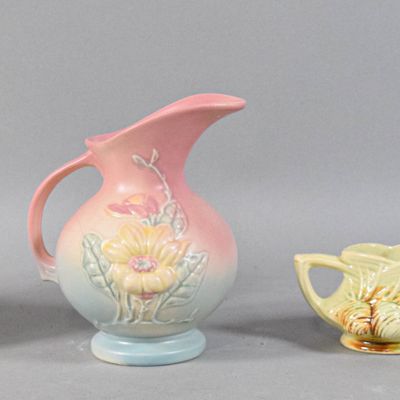 Sale Photo Thumbnail #79: Group of 4 American Art Pottery Pieces