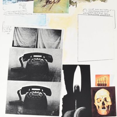 Sale Photo Thumbnail #253: Robert Rauschenberg Signed Poster for Peace, 1970