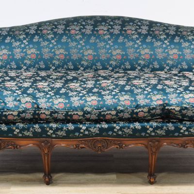 Sale Photo Thumbnail #102: Louis XV Revival Style Carved Wood Three Seat Sofa