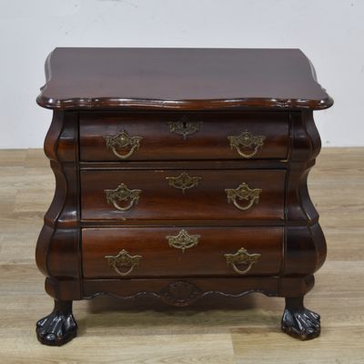 Sale Photo Thumbnail #343: 20th Century Dutch Bombe Bachelor's Chest