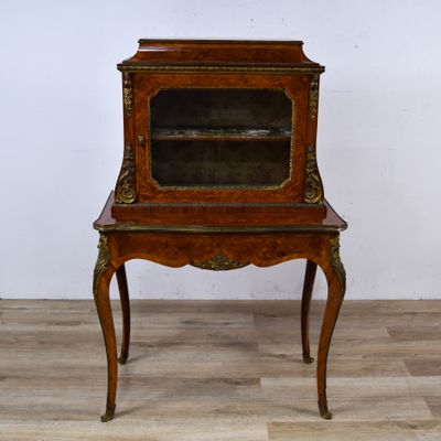 Sale Photo Thumbnail #113: Louis XV Style Marquetry Bonheur du Jour