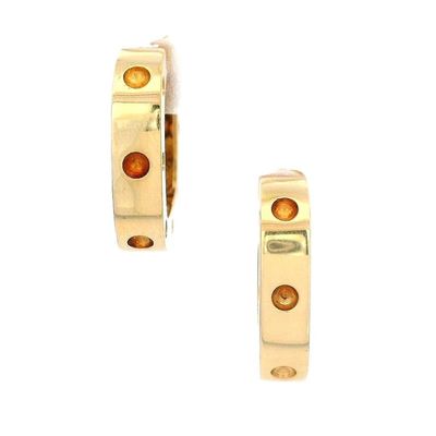 Roberto Coin 18K Yellow Gold Hoop Earrings