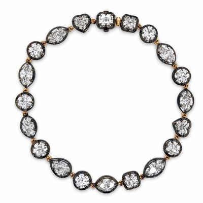 Vintage 18K Yellow Gold Bracelet with 10.00 CTW in Diamond