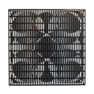 ANTONIO ASIS Paris 2010 "Vibration 4 Grands 9 Petits" Op-Art Wall Sculpture
