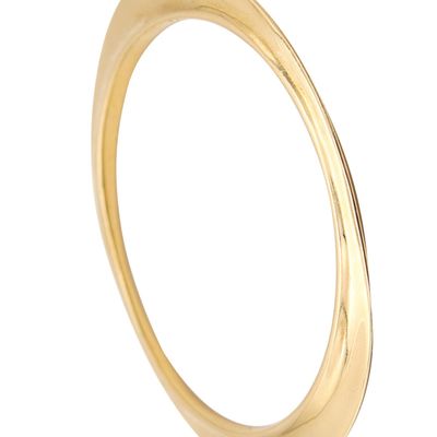 TIFFANY & CO. 1977 By Elsa Peretti Flying Saucer Bangle Bracelet In 18Kt Yellow Gold