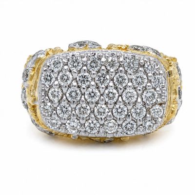 18K Yellow Gold Ring with 2.00 CTW in Diamond
