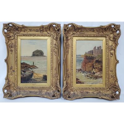 J Collier, English (1850-1934) Lot of 2 Paintings