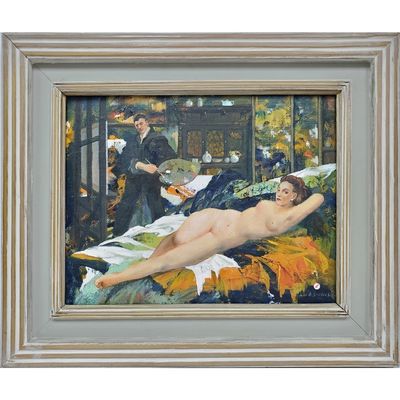 John Grabach, American (1886-1981) Oil Painting