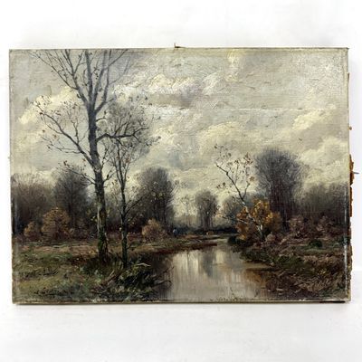 Jean Grothe, German-Dutch (1865-1924) Painting