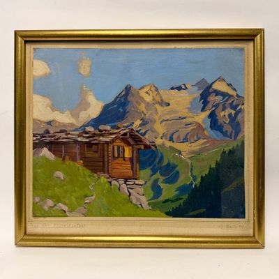 Walter Bollier, Swiss (1878-1979) Painting