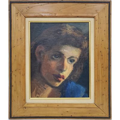 Moses Soyer, Russian American (1899-1974) Painting