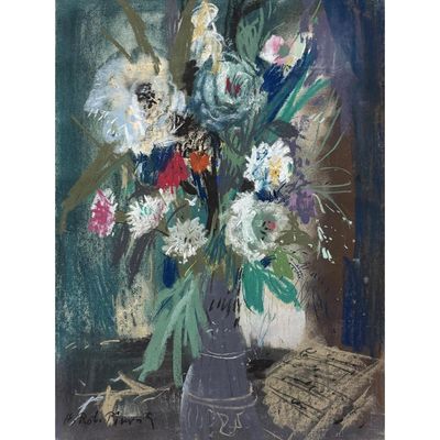 Hans Robert Pippal, Austrian (1915-1998) Pastel