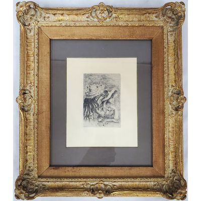 Pierre Auguste Renoir, French (1841-1919) Etching