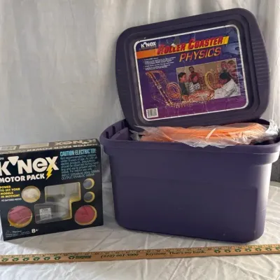 K’Nex Roller Coaster Building Set With The Motor