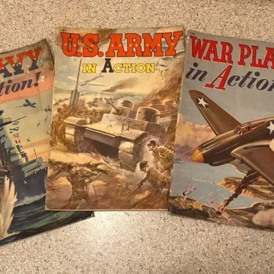 3 WWII Magazines