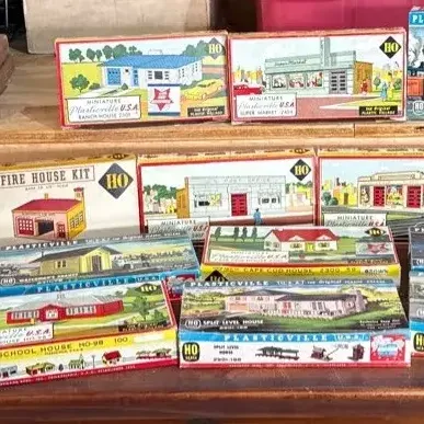 Vintage 1950S Plasticville For Ho Train Layouts