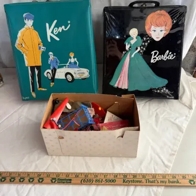 Vintage Barbie Cases, Dolls & Accessories 