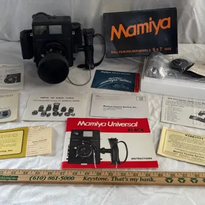 Mamiya Universal Camera & Roll Film Holder 