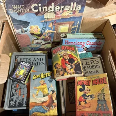 Box Of Vintage Children’s Books