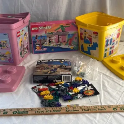 Vintage Lego & K’Nex Sets