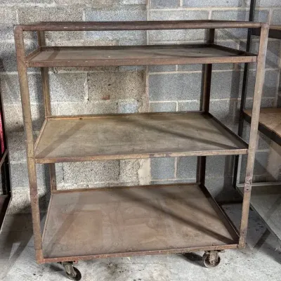 Industrial All Metal Rolling Cart