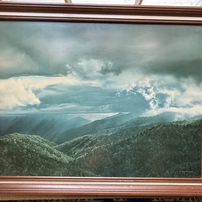 Sale Photo Thumbnail #90: Bruce Corgan Landscape Print 